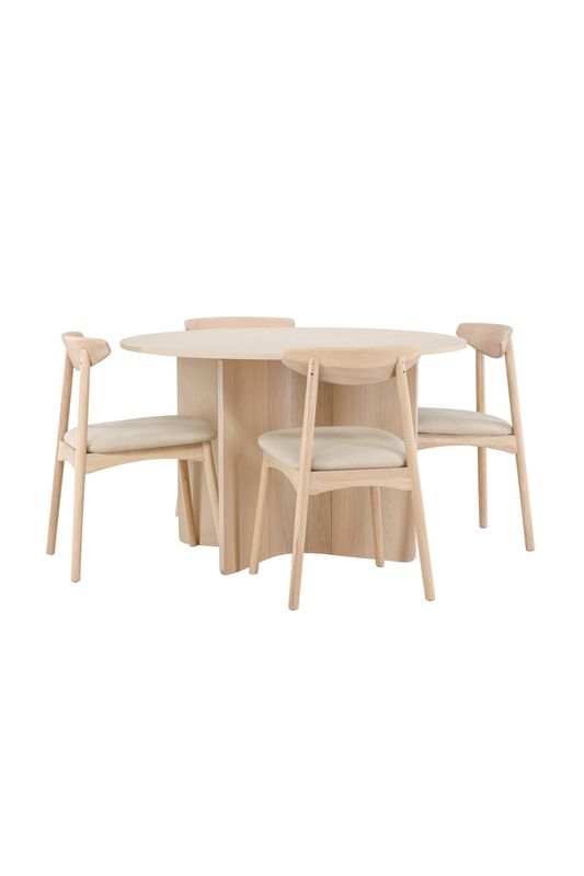 Venture Home Bord Tyresö med stolarna Ven