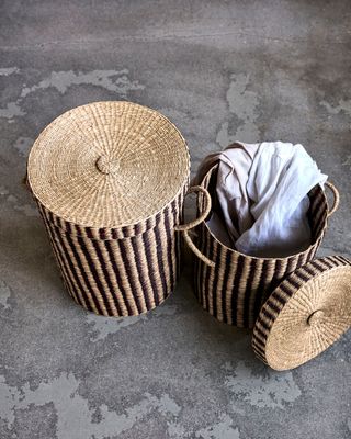 House Doctor Laundry Tvättkorgar Natur/Brun