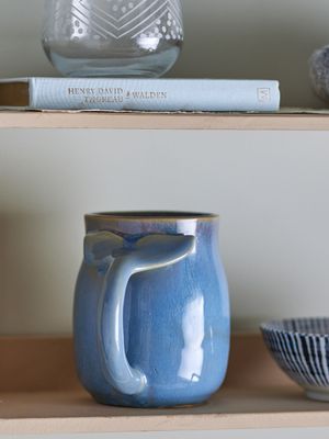 Creative Collection Rinat Mugg, Blå, Stengods - 6-pack