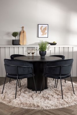 Venture Home Matgrupp Olivia med Stolarna Selma