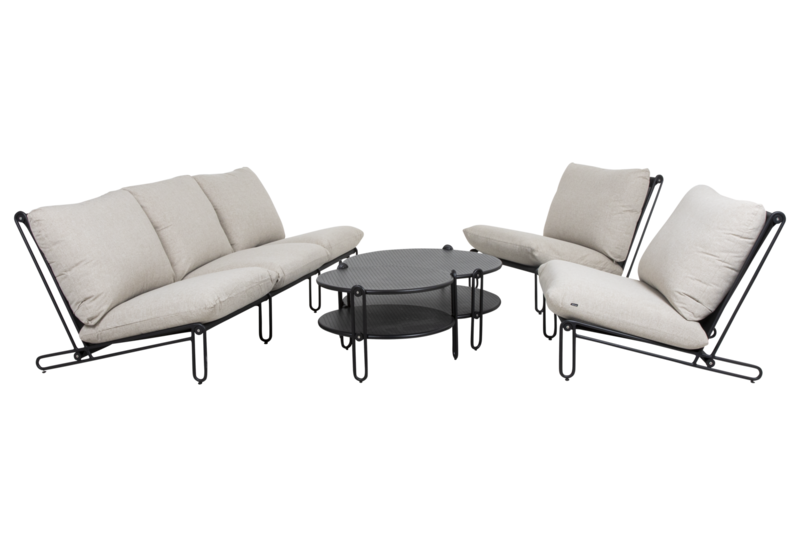 Brafab Blixt Soffbord 85 cm Svart