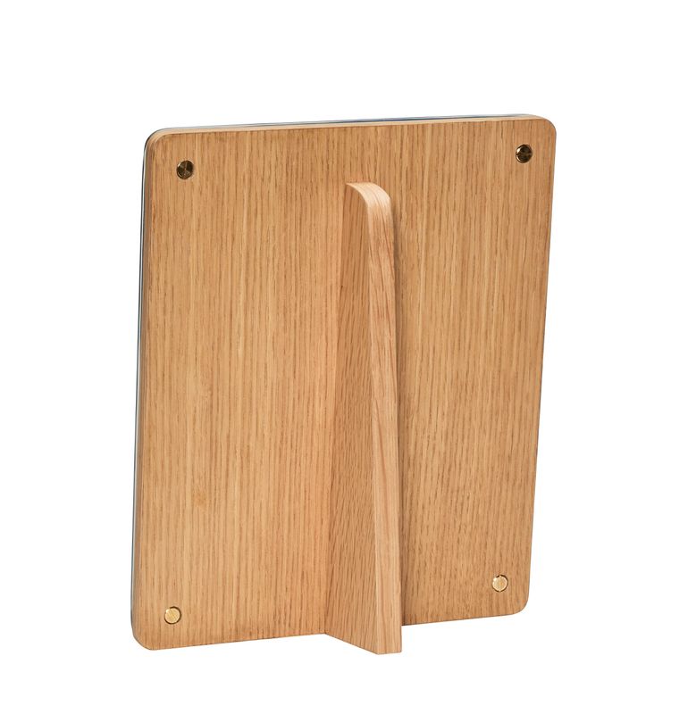 Hübsch Smize Bordsspegel Naturell 25x9xh30cm