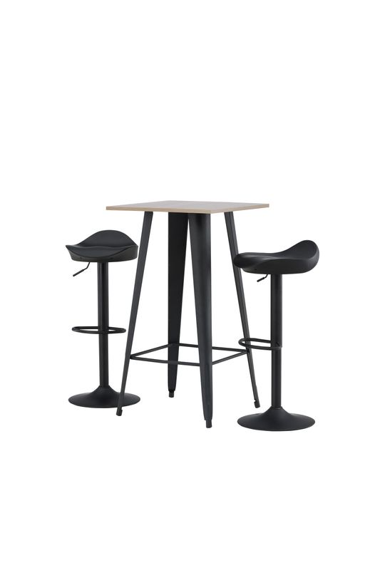 Venture Home Barset Tempe med 2st barstolar Adesto