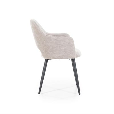 Eleonora Stol Esmee med armstöd - Beige Mellow