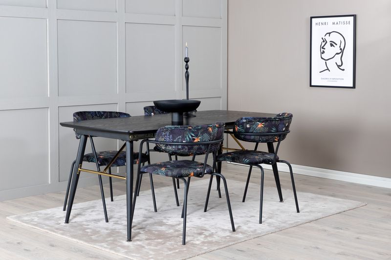 Venture Home Gold, Arrow Rektangulär Matgrupp