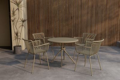 Venture Home Sifnos Matgrupp Beige