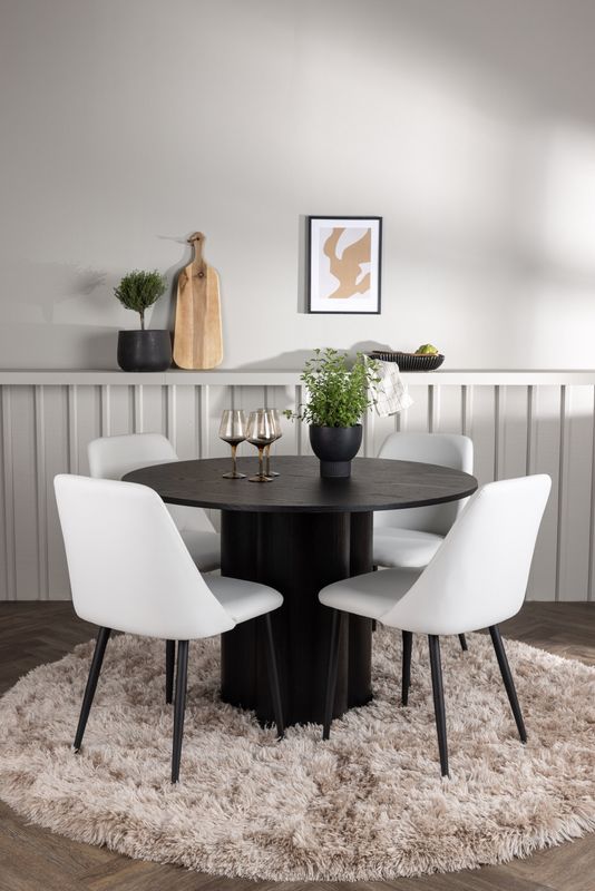 Venture Home Matgrupp Olivia med stolar Night