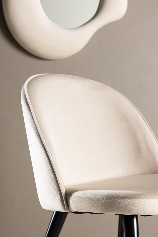 Venture Home Velvet Matstol 2-pack