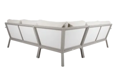 Brafab Samvaro 2-sits Soffa Khaki höger+vänster avslut