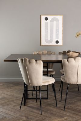 Venture Home Matgrupp Ystad med Limhamn Stolar