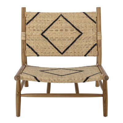 Bloomingville Lennox Fåtölj, Natur, Teak, L70xH75xW78 cm