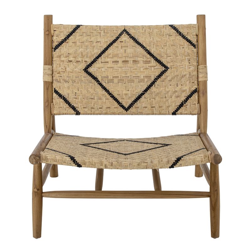 Bloomingville Lennox Fåtölj, Natur, Teak, L70xH75xW78 cm