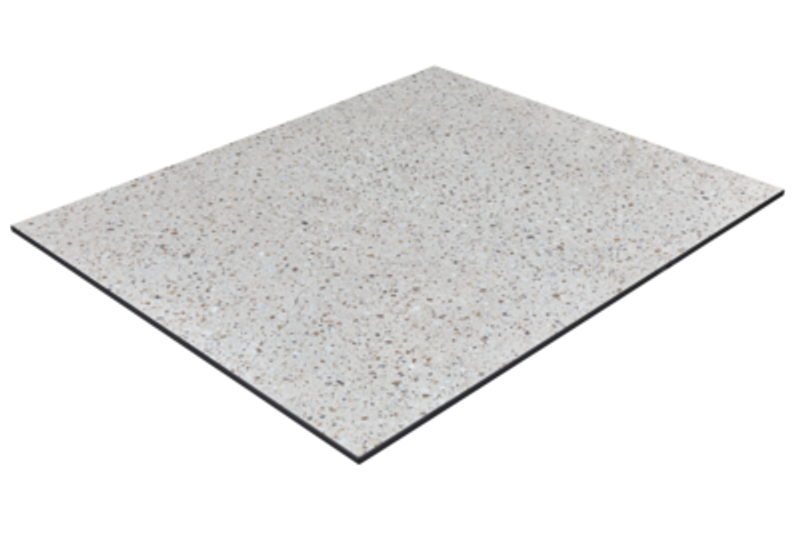 Brafab Talance Bordsskiva 80x80 cm Beige/Terrazzo