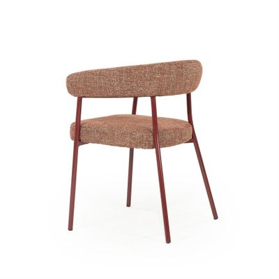 By Boo Yovi - Burgundy Röd Matstol