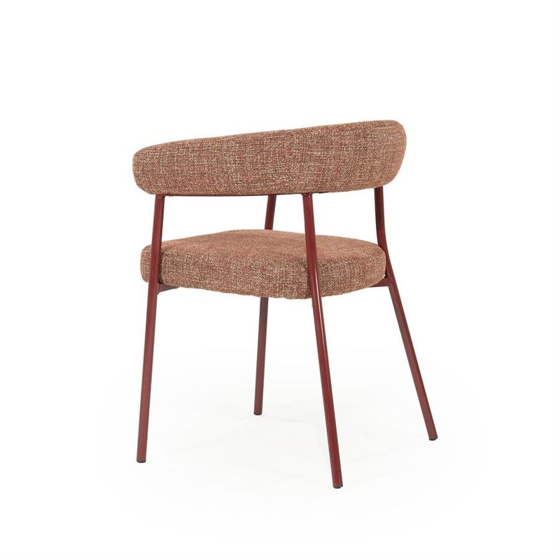 By Boo Yovi - Burgundy Röd Matstol