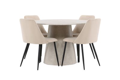 Venture Home Matbord Lanzo med Night Stol