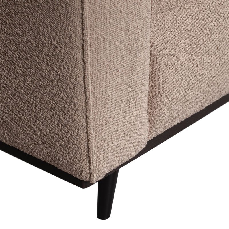 WOOOD Statement 3-sits Soffa 230 cm Boucle Beige