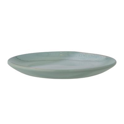Bloomingville Safie Tallrik, Grön, Stengods - 12-pack