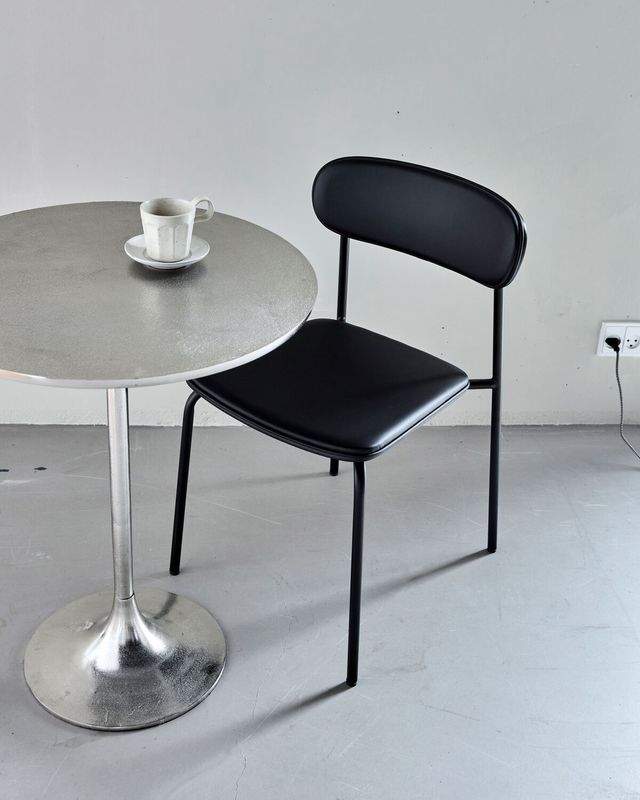 House Doctor Pova Stol Svart - Set om 2