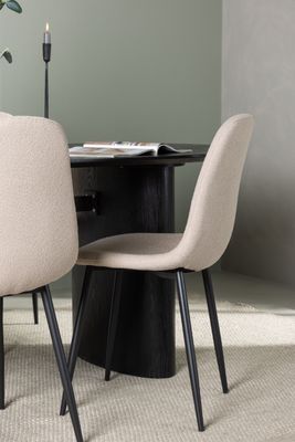 Venture Home Matgrupp Isolde med stolarna Polar