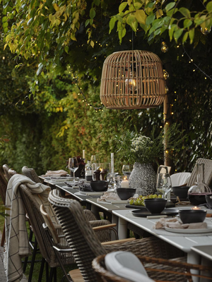 Brafab Covelo Matstol Natur/Vit