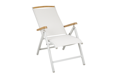 Brafab Andy Positionsstol Ljusgrå/Offwhite