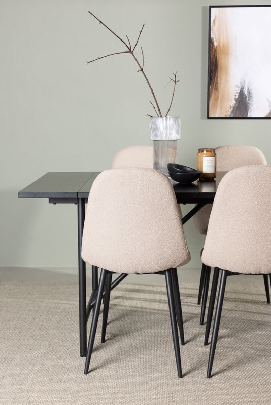 Venture Home Matgrupp Astrid med Stolar Polar