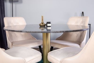 Venture Home Estelle Rund Matgrupp