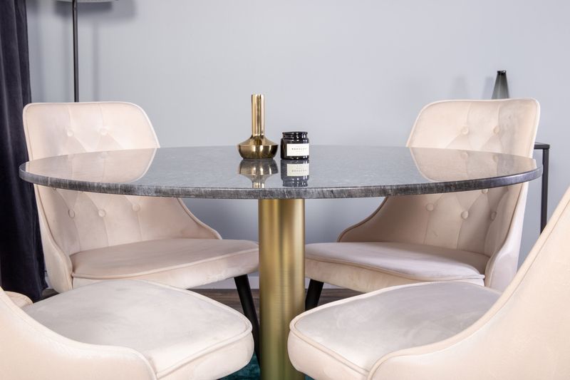 Venture Home Estelle Rund Matgrupp