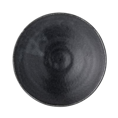 Bloomingville Yoko Tallrik, Svart, Porcelain - 3-pack
