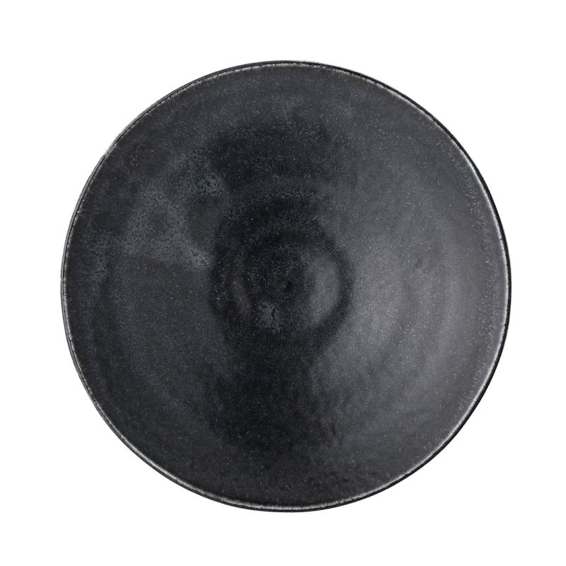 Bloomingville Yoko Tallrik, Svart, Porcelain - 3-pack