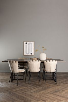 Venture Home Matgrupp Ystad med Limhamn Stolar