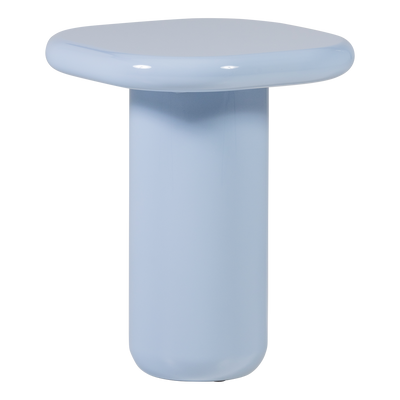 WOOOD Zava Sidobord Trä Högblank Ljusblå [FSC]