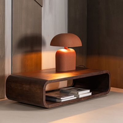 WOOOD Kinu Soffbord Mangoträ Mörkbrun