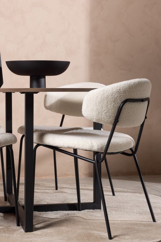 Venture Home Matgrupp Durango med 4st Matstolar Chico