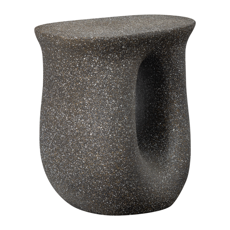 WOOOD Moson Sidobord med Svarta Stänk 2 st