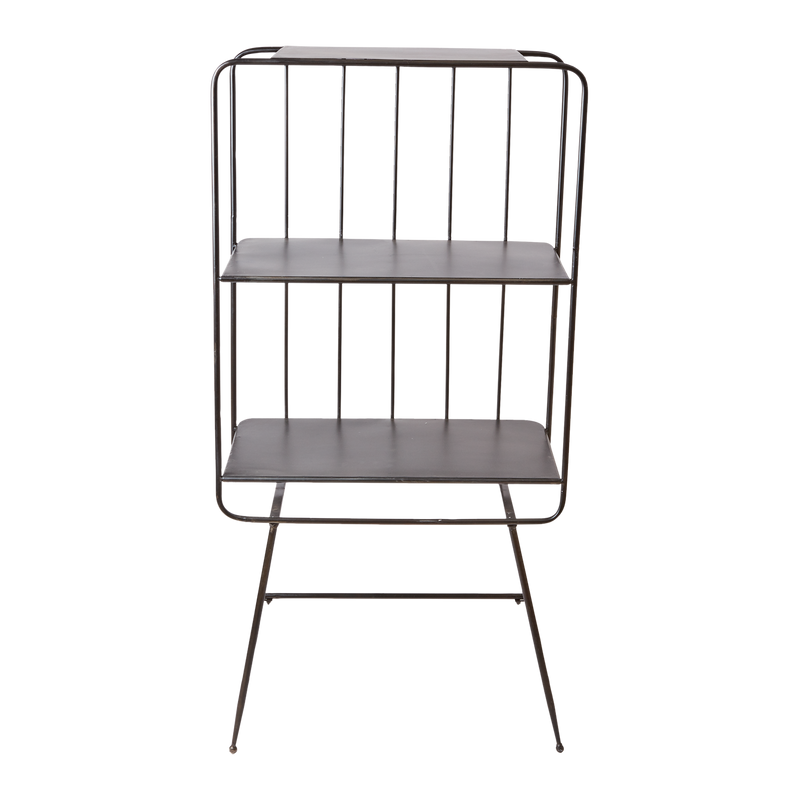 Affari of Sweden WILLIAM Hylla, Grå 70x40x140 cm