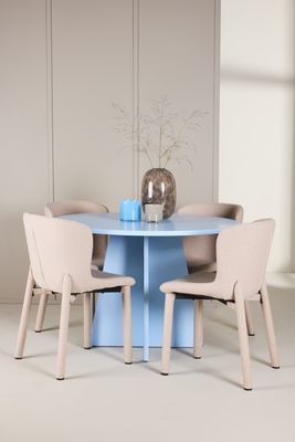 Venture Home Matbord Bootcut med Astoria Stol