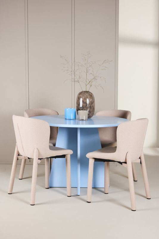 Venture Home Matbord Bootcut med Astoria Stol