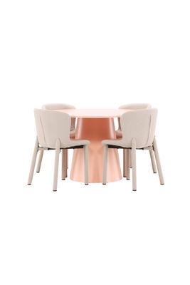 Venture Home Matbord Lanzo med Astoria Stol