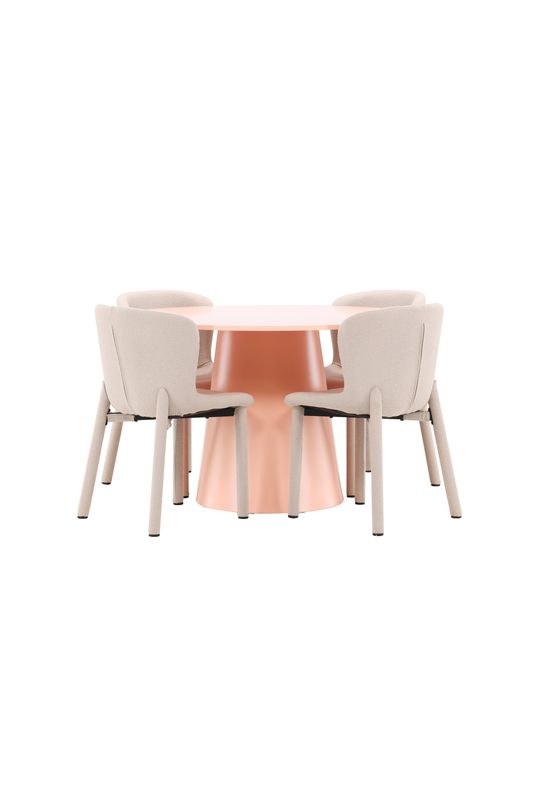 Venture Home Matbord Lanzo med Astoria Stol