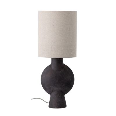 Bloomingville Sergio Bordslampa, Brun, Stengods, Ø21xH55 cm
