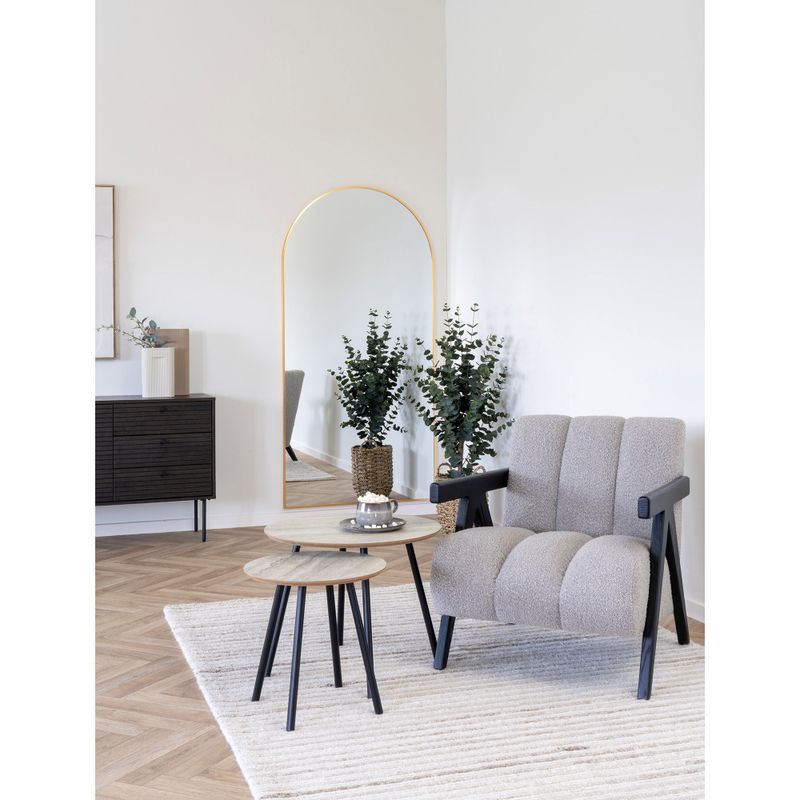 House Nordic Madrid Spegel Mässing 180 cm