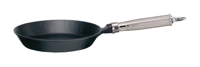Ronneby Bruk, Maestro Stekpanna 24 cm Gjutjärn Värmeventilerat Rostfritt Handtag