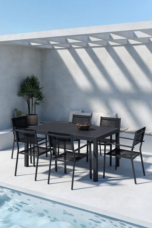 Venture Home Capo Matgrupp med Copacabana Stolar