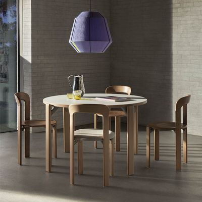 HAY Rey matbord Deep blue/Royal blue, Ø128 cm