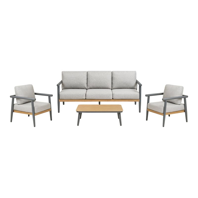 House Nordic Comillas Loungeset Grå Beige