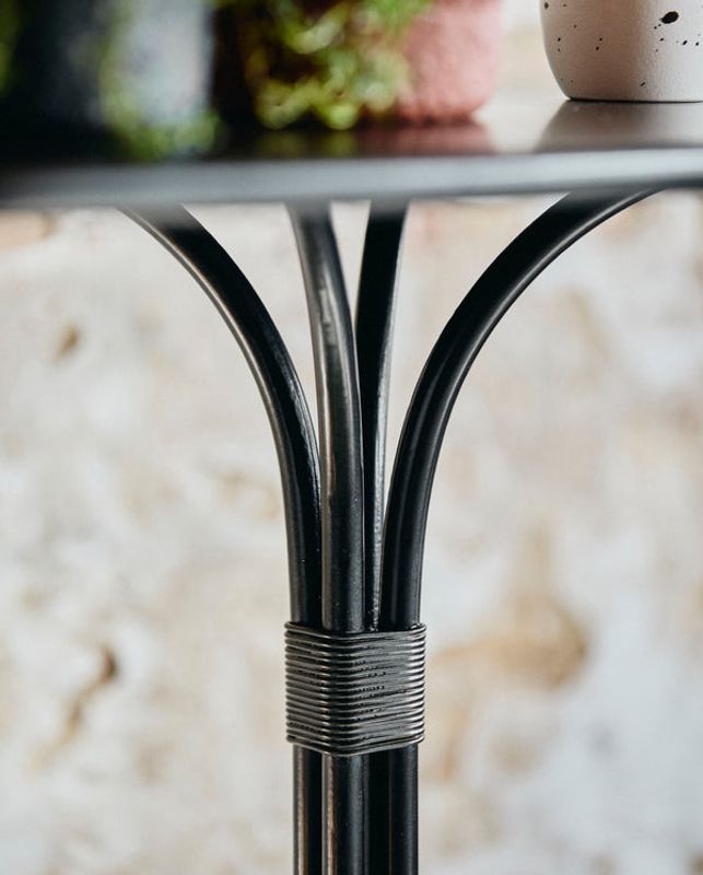 Nordal OLIVO Trädgårdsbord - Svart