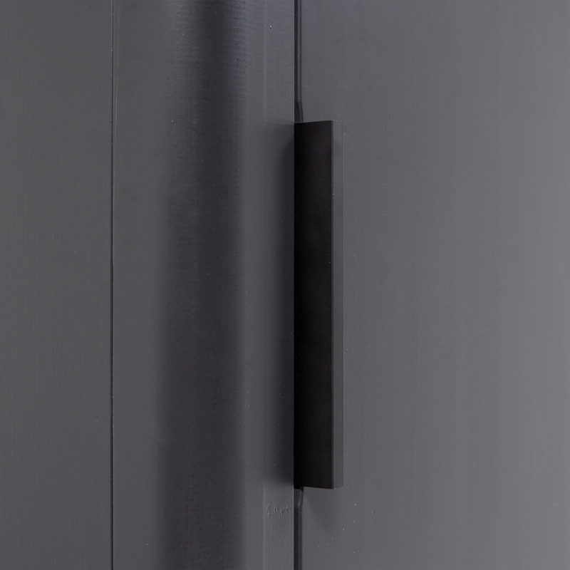 WOOOD Gunnar Smalt Högskåp i Matt Furu