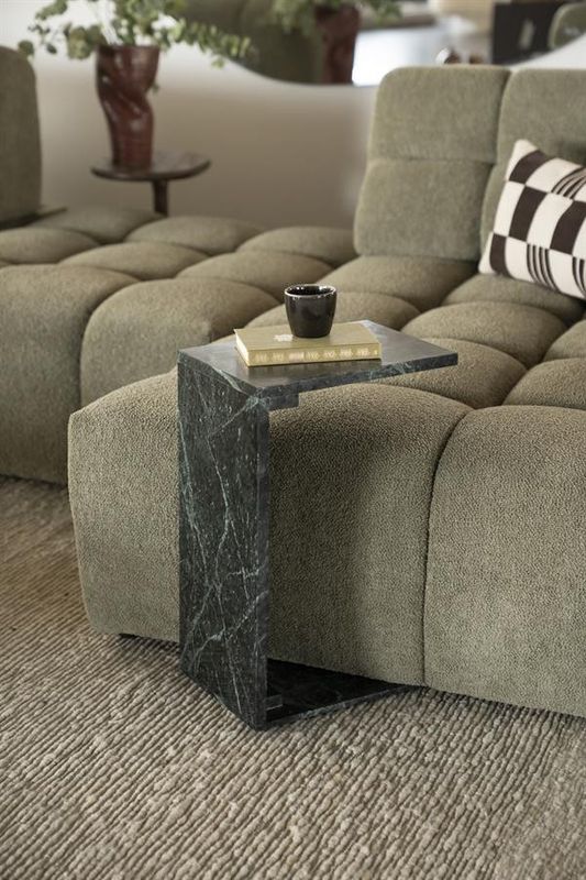 By Boo Mirage - Grön Marmor Sidobord